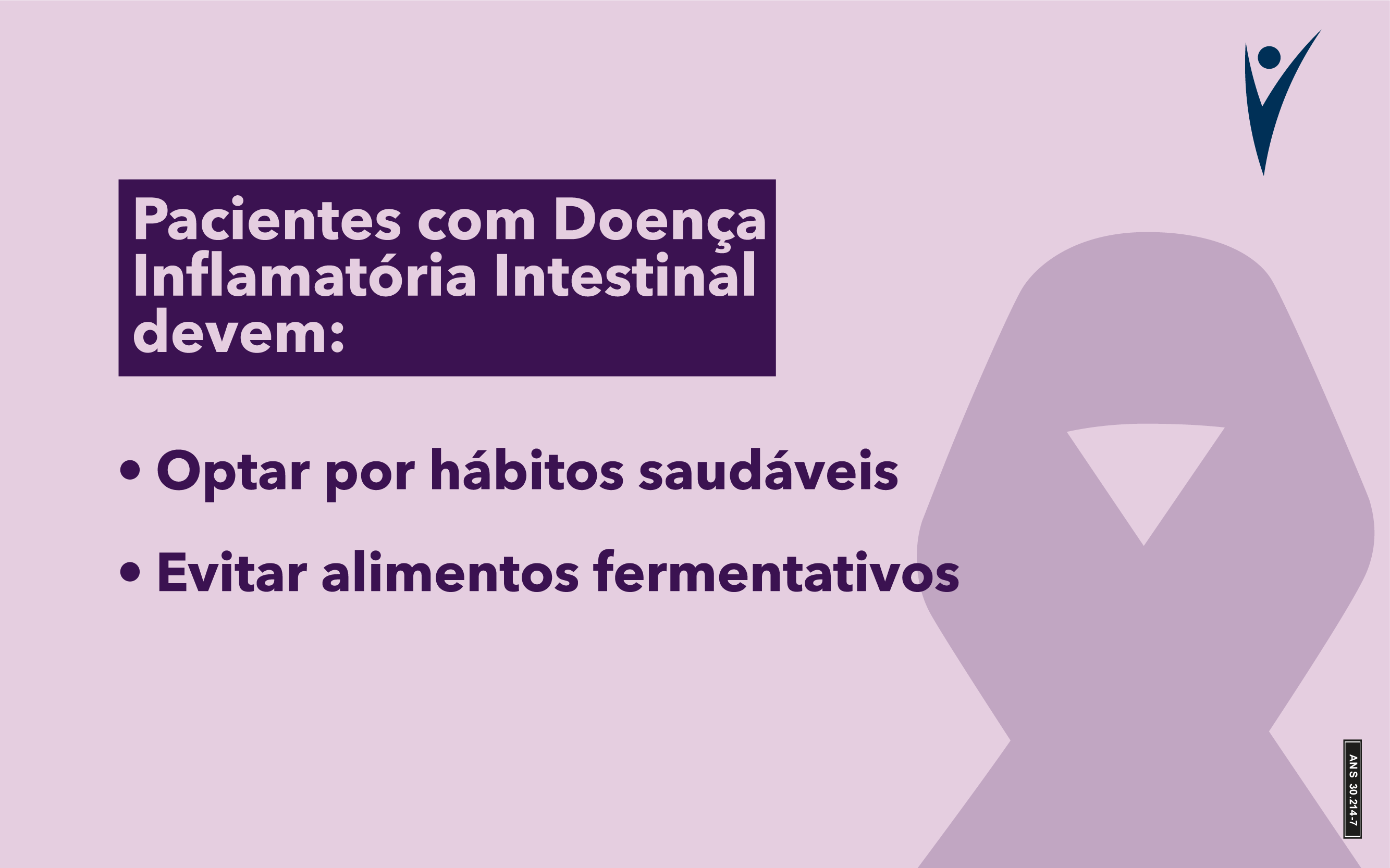 Orientações sobre o que pacientes com Doenças Inflamatórias Intestinais deve fazer