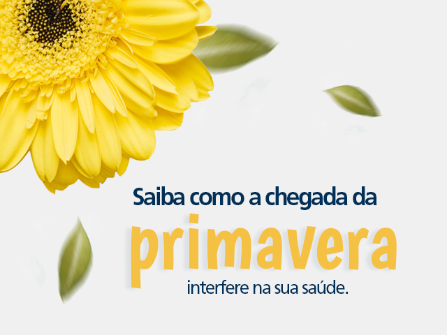 Bem ou mal? Saiba como a chegada da primavera interfere na sua saúde