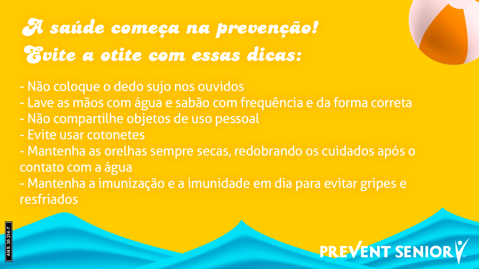 Dicas de como prevenir a otite