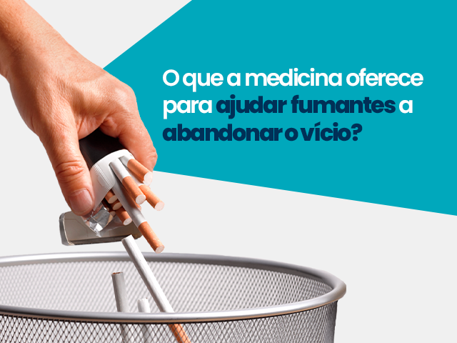 O que a medicina oferece para ajudar fumantes a abandonar o vício?