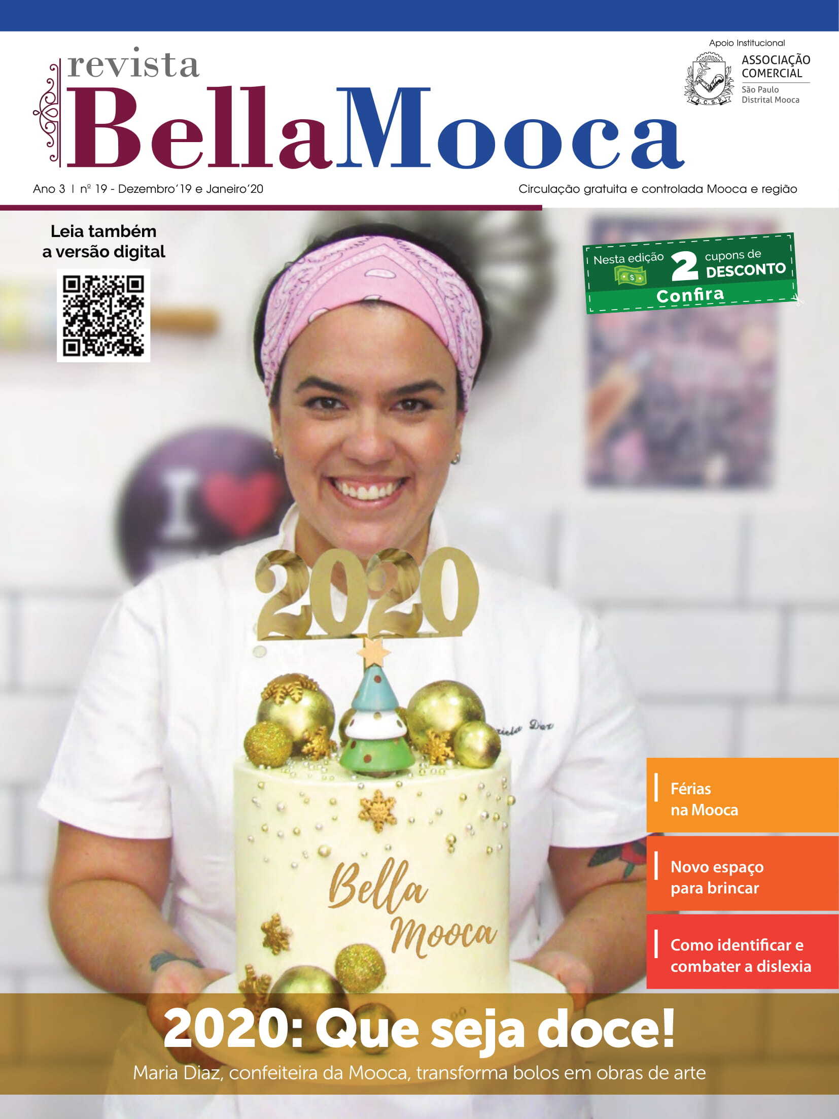 capa da revista bella mooca